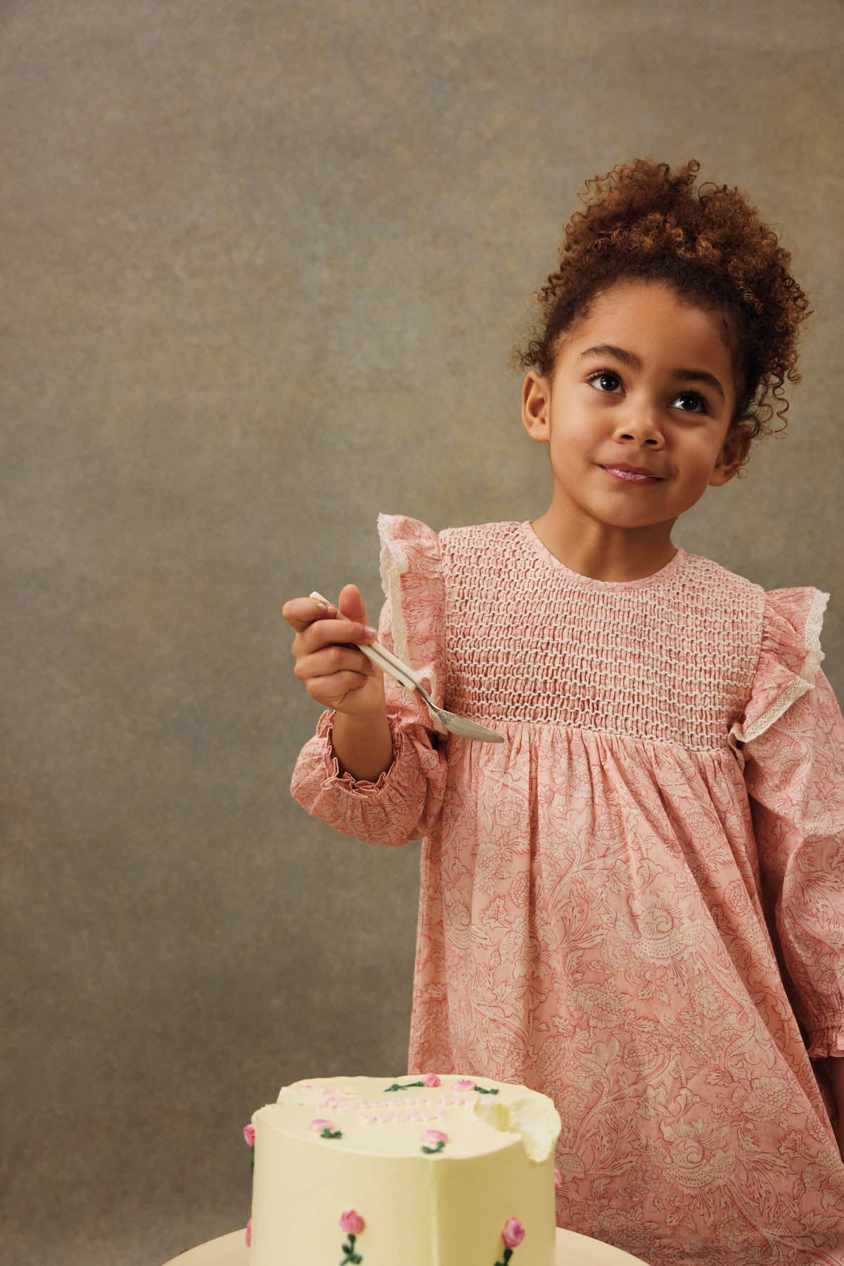 Dress Saralou - Pink  Mountain  Avens