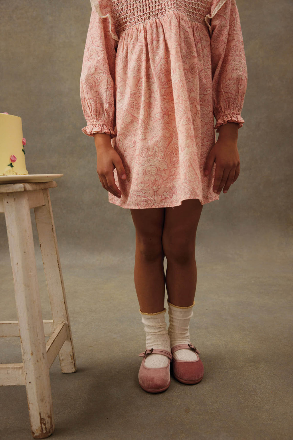 Dress Saralou - Pink  Mountain  Avens - MintMouse (Unicorner Concept Store)