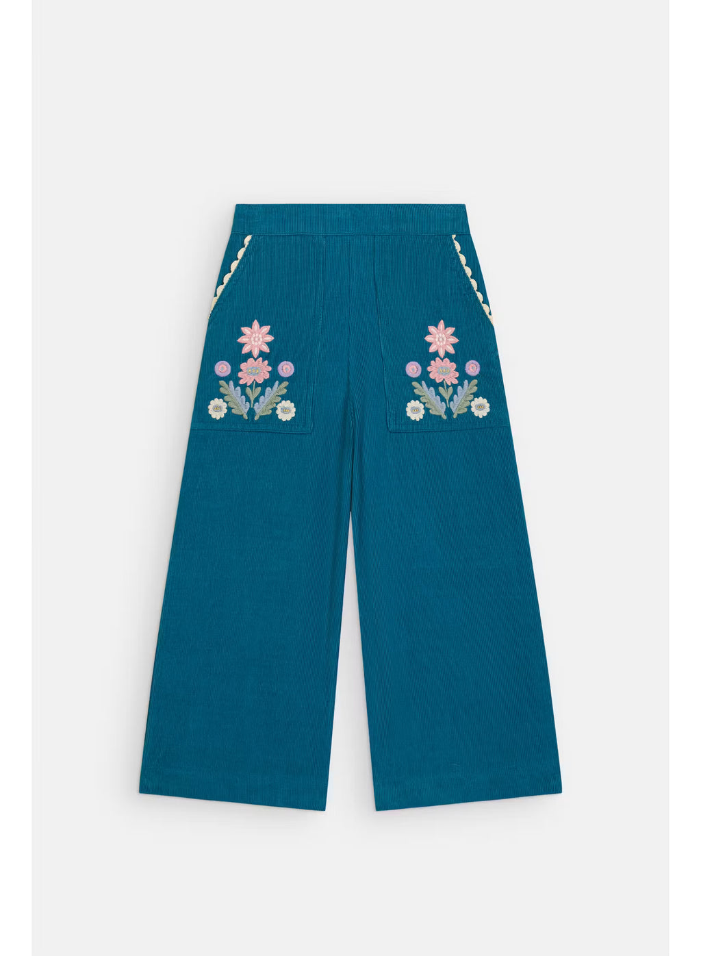 Pants Floralia - Blue
