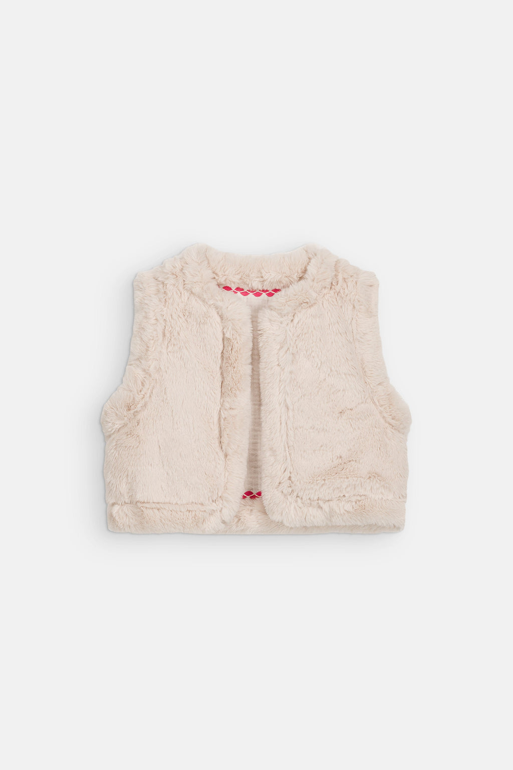 Sleeveless Jacket Librana - Cream