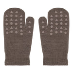 Mittens Merino Wool - Brown Melange - MintMouse (Unicorner Concept Store)