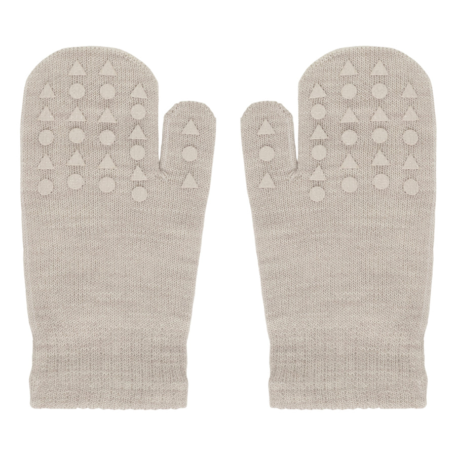 Mittens Merino Wool - Sand