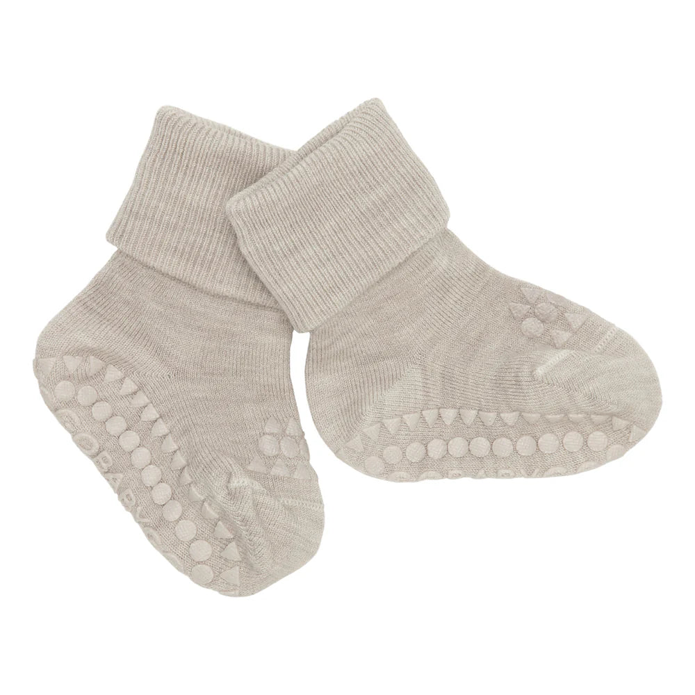 Anti-slip Merino socks - Sand - MintMouse (Unicorner Concept Store)