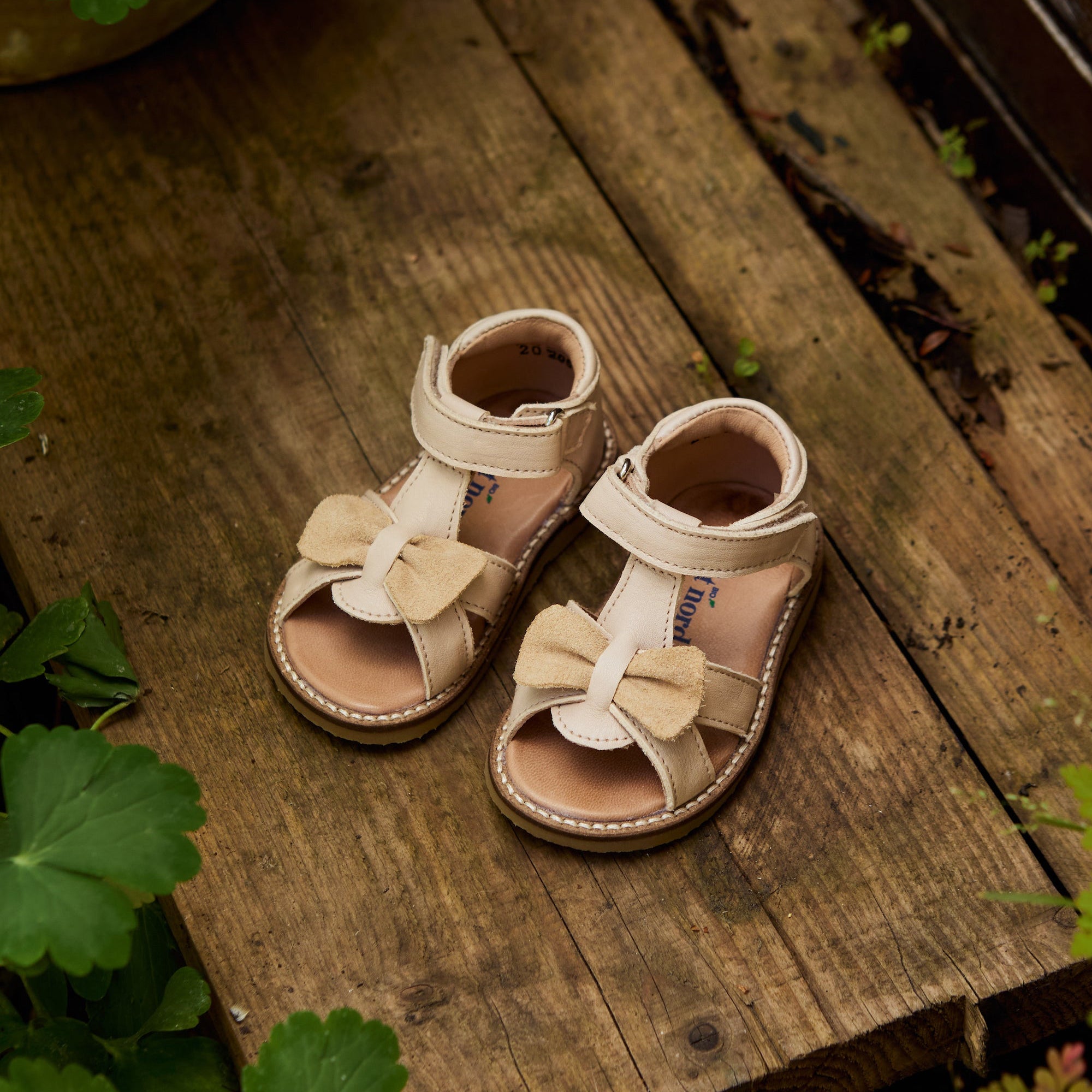 (20597/B 20597/A) Bow Sandal Cream - MintMouse (Unicorner Concept Store)