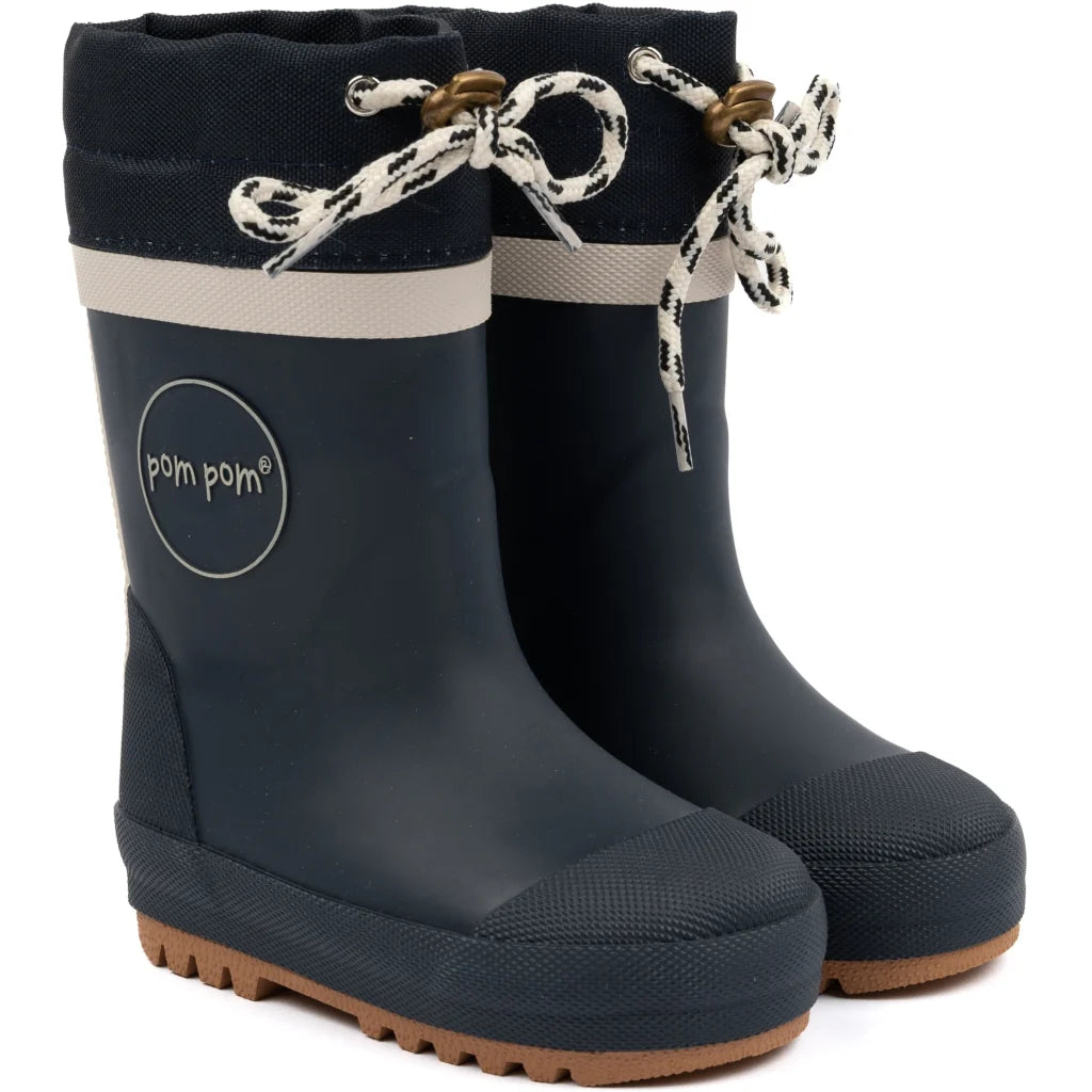 PM1102 - Rainboots Thermo - Navy Blue - MintMouse (Unicorner Concept Store)