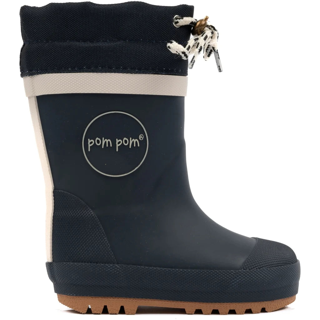 PM1102 - Rainboots Thermo - Navy Blue - MintMouse (Unicorner Concept Store)