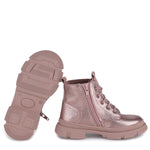 (EY2770-1) Emel Lace Up Winter Boots