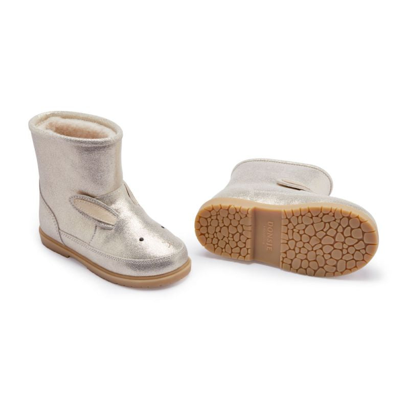 Xelly Boots | Bunny | Silver Metallic Leather (2031701) - MintMouse (Unicorner Concept Store)
