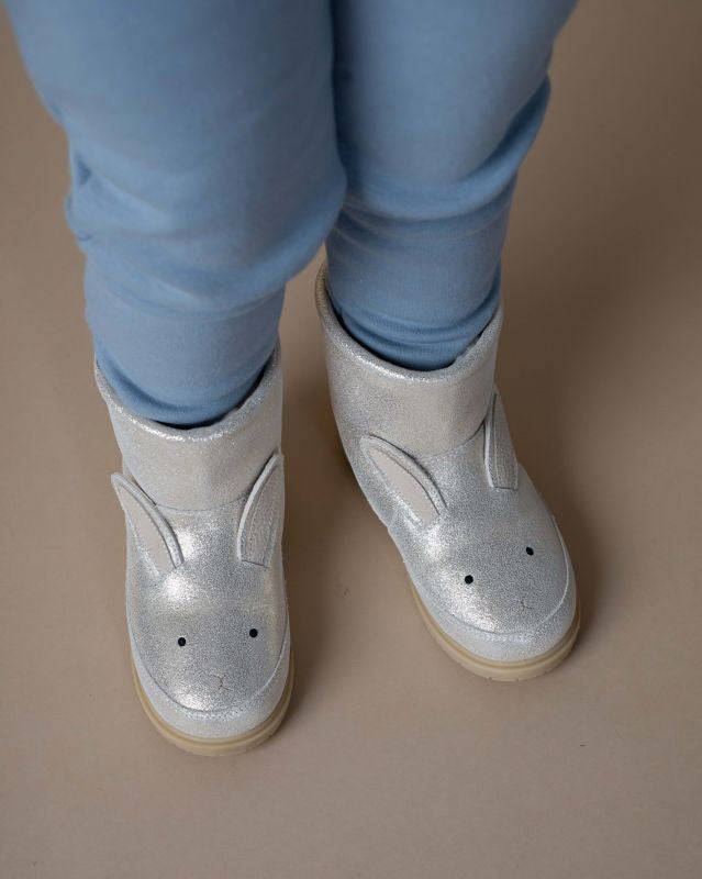 Xelly Boots | Bunny | Silver Metallic Leather (2031701) - MintMouse (Unicorner Concept Store)
