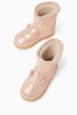 Xelly Boots | Unicorn | Powder Metallic Leather (2031702) - MintMouse (Unicorner Concept Store)