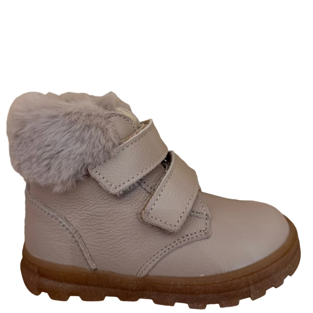 (EV2845A-1) Emel Wool-lined Toddler Winter Ankle Boots