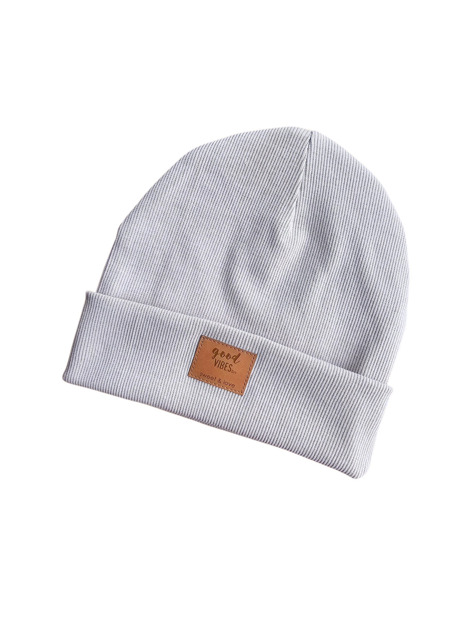 Winter folded beanie cream melange