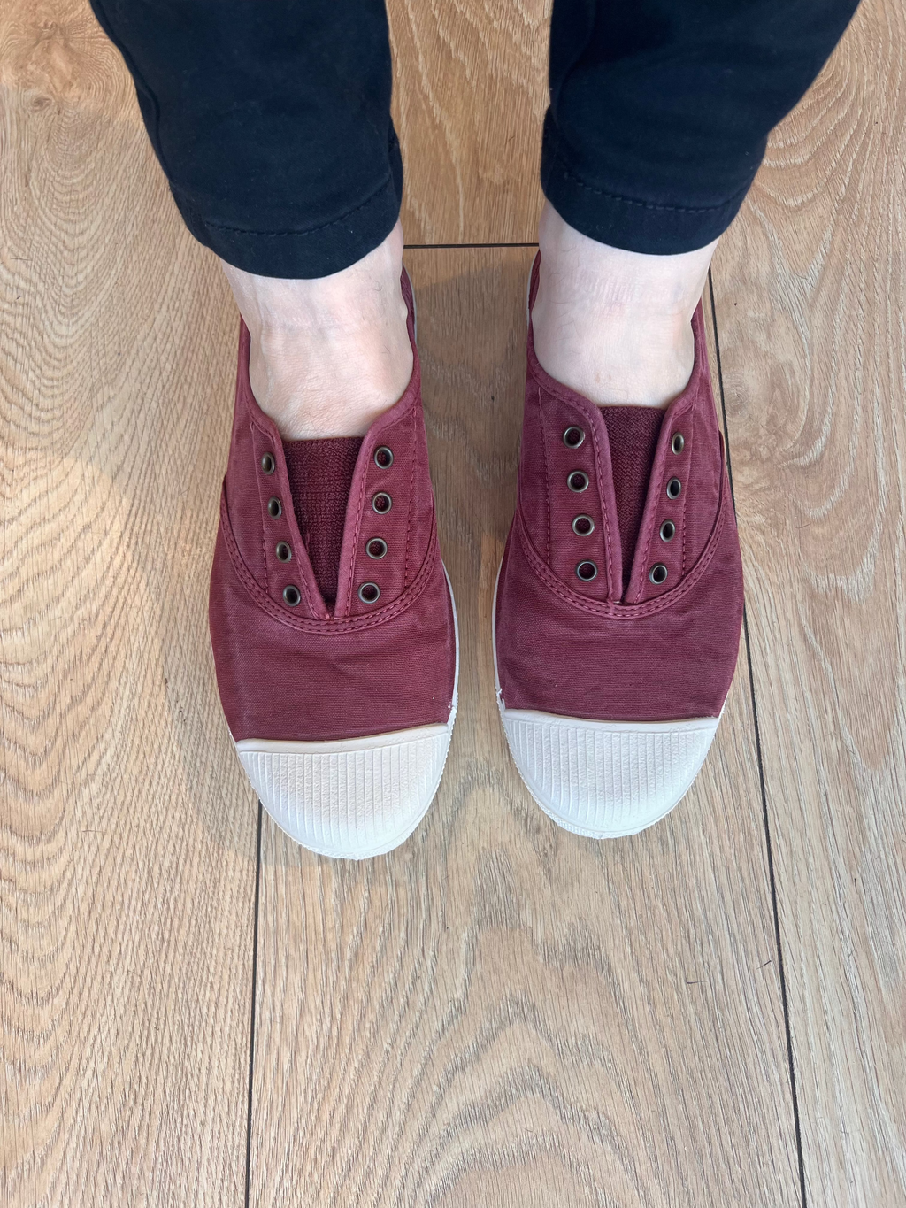 Natural world Canvas shoes Bordeaux (620) - MintMouse (Unicorner Concept Store)