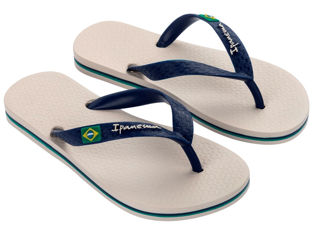 Ipanema - 80416 Classic Brasil Kids Beige Dark Blue BB615 - MintMouse (Unicorner Concept Store)
