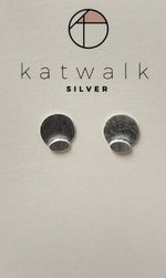 Earrings rounds silver