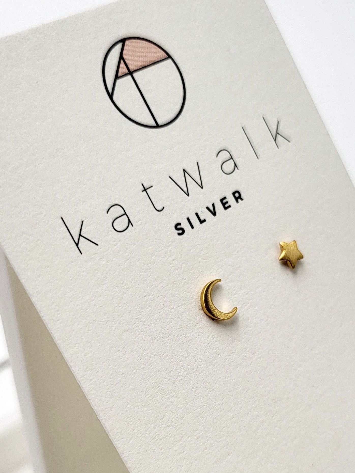 Earrings Star Moon gold - MintMouse (Unicorner Concept Store)