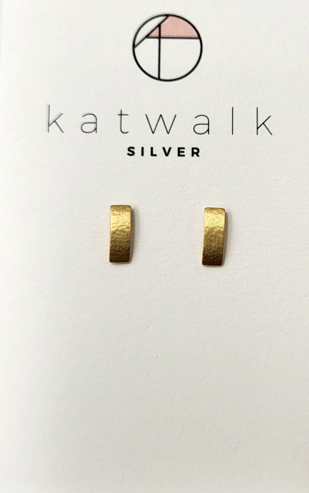 Earrings Bar Gold - MintMouse (Unicorner Concept Store)