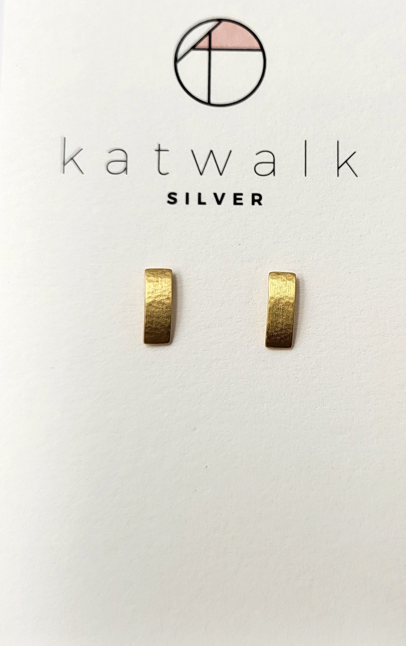 Earrings Bar Gold - MintMouse (Unicorner Concept Store)
