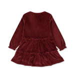 (KS6419) Jingle Dress - Jolly Red