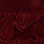 (KS6419) Jingle Dress - Jolly Red