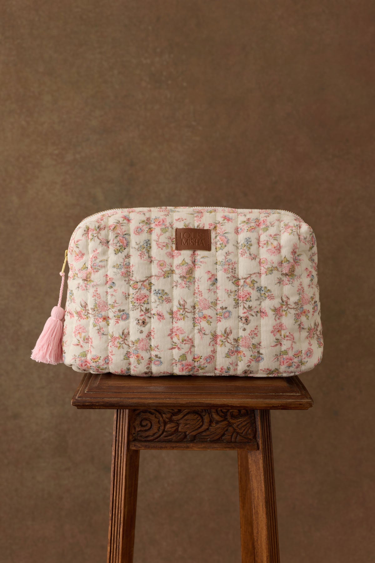 Pouch Teiki - Cream Carnation Vale