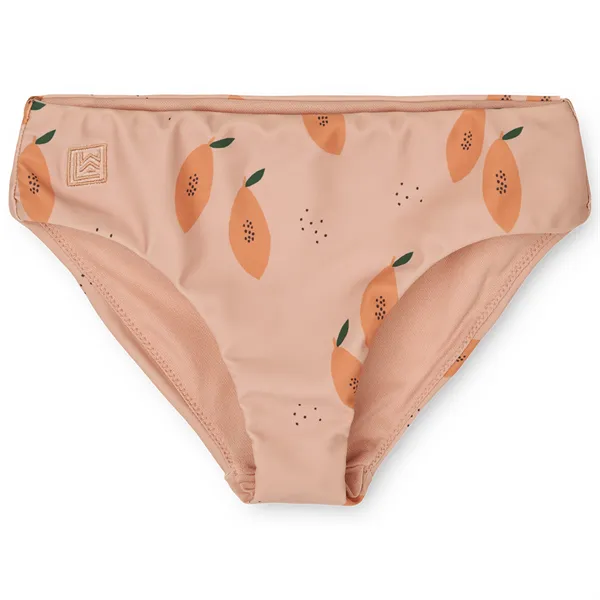 (LW17595) Liewood Bow Bikini Set / Papaya Pale Tuscany
