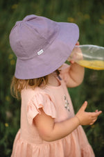 Linen Sun Hat - Violet - MintMouse (Unicorner Concept Store)