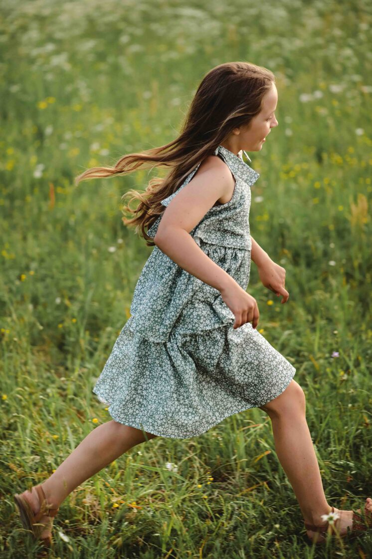 Muslin Dress - Boho with flowers - MintMouse (Unicorner Concept Store)