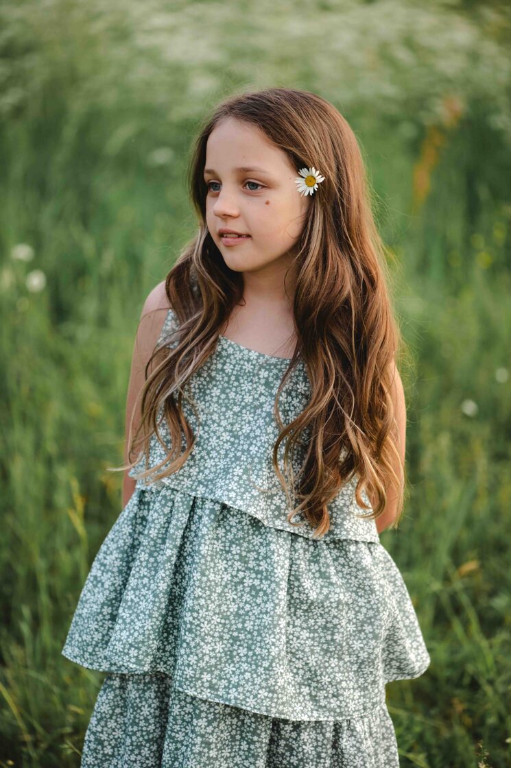 Muslin Dress - Boho with flowers - MintMouse (Unicorner Concept Store)