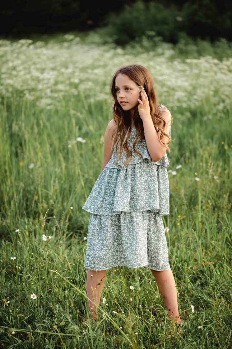 Muslin Dress - Boho with flowers - MintMouse (Unicorner Concept Store)