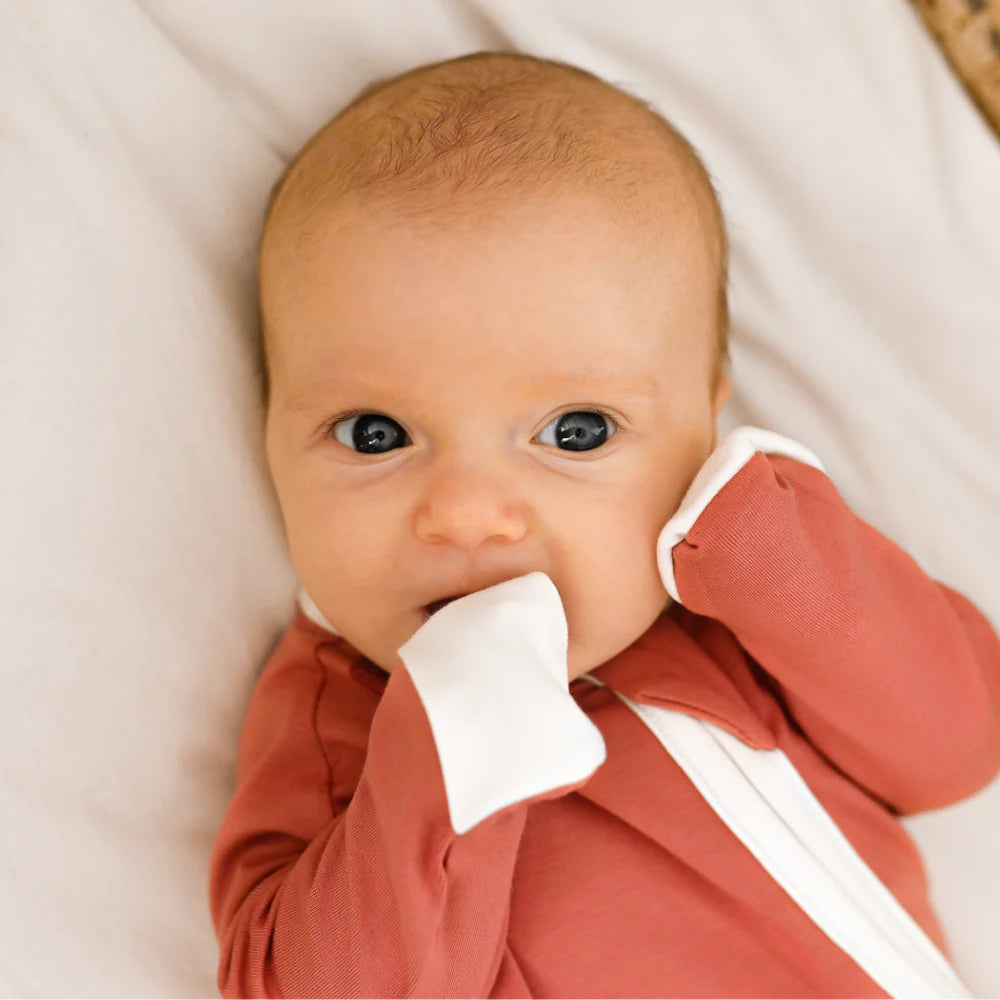 Rust Bamboo Zippy Romper - MintMouse (Unicorner Concept Store)