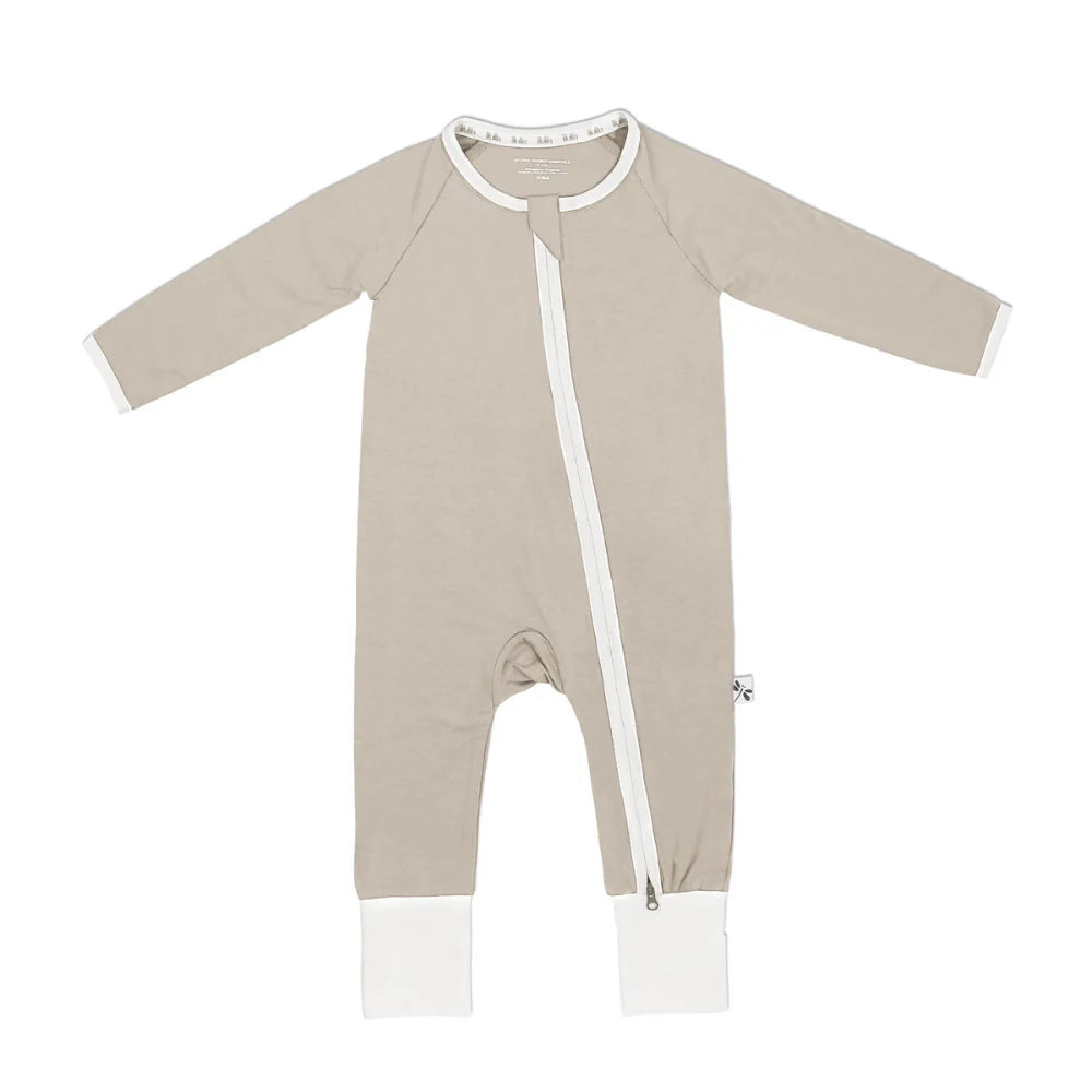 Sand Bamboo Zippy Romper