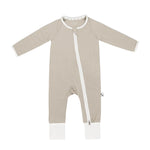 Sand Bamboo Zippy Romper