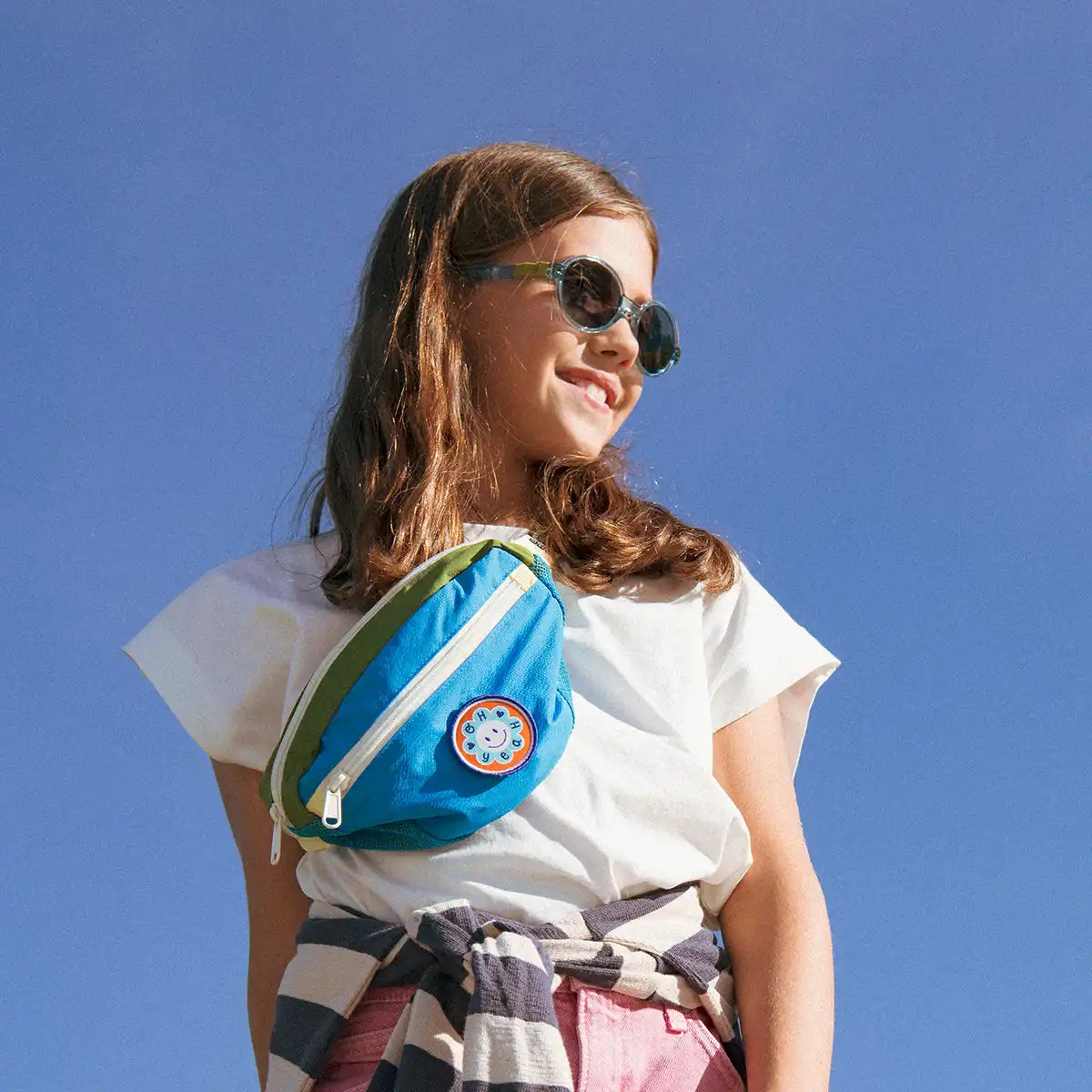 [POP4SUNCLOUDOLI] Pop Blue / Olive kids sunglasses - MintMouse (Unicorner Concept Store)