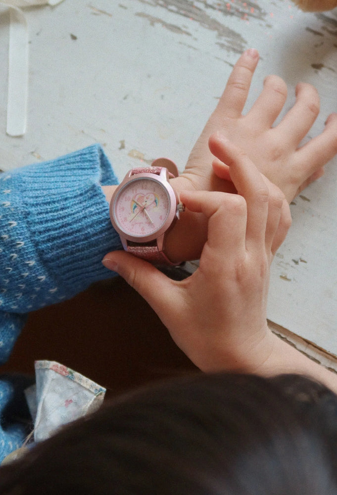 Kids Glitter Watch - Horn Stars - MintMouse (Unicorner Concept Store)
