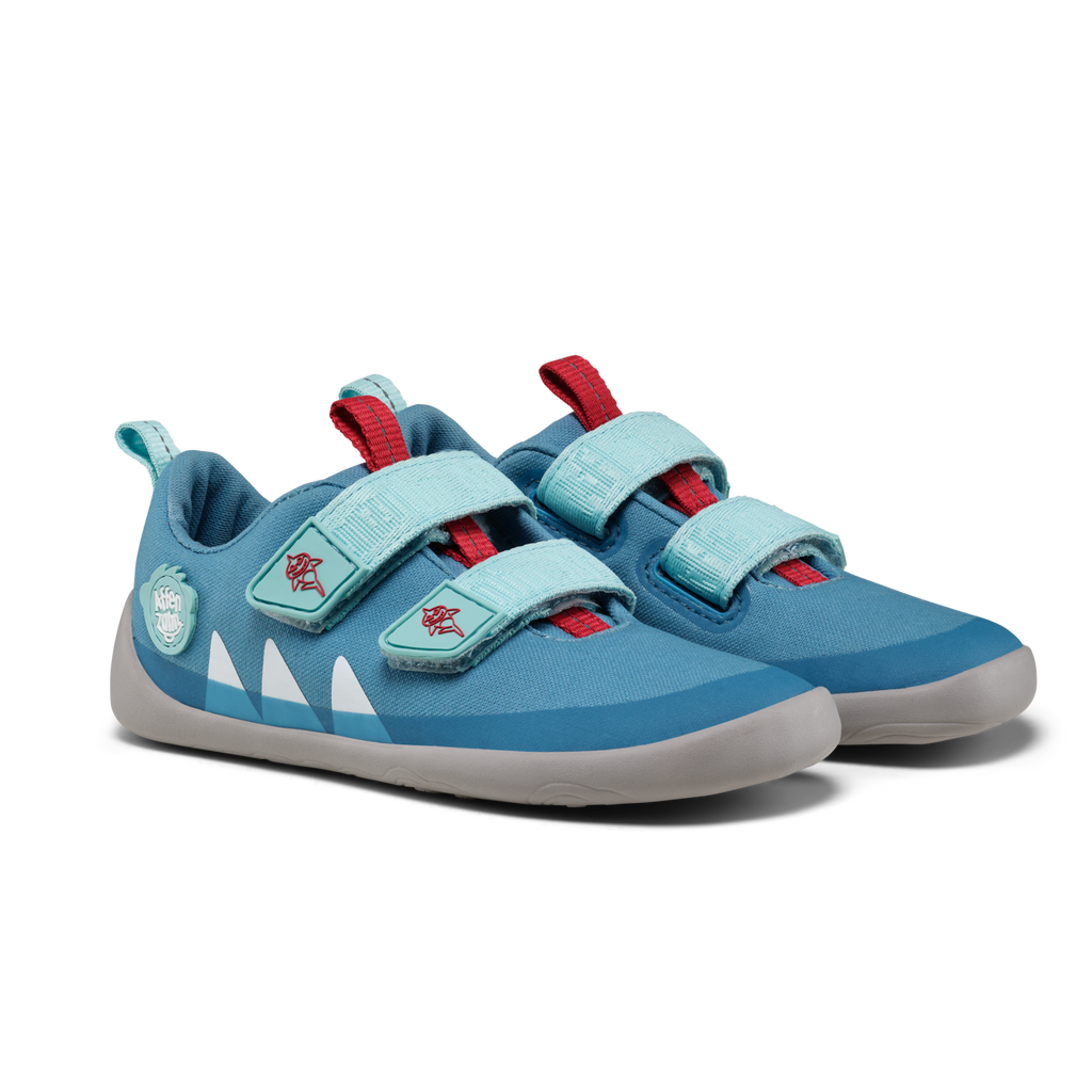 (00391-30211) Affenzahn Barefoot cotton Lucky Shark - MintMouse (Unicorner Concept Store)