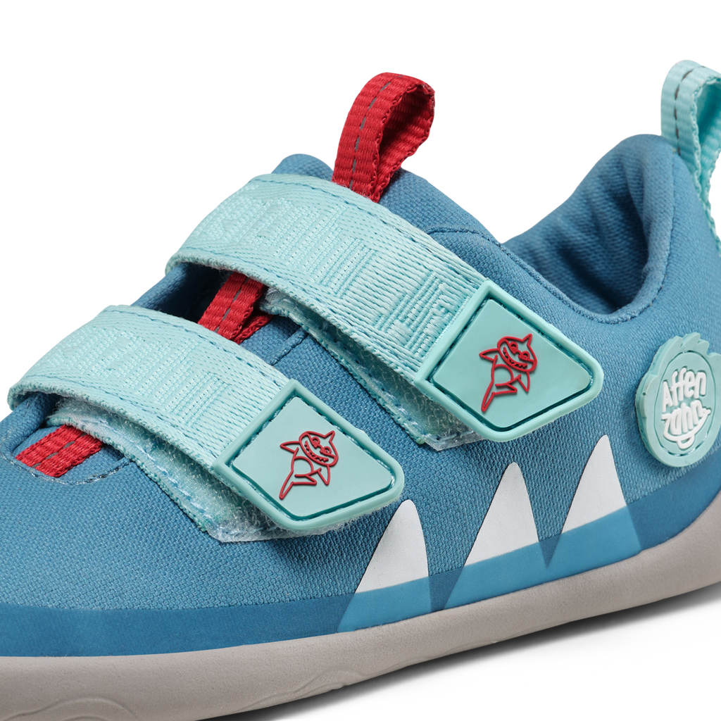 (00391-30211) Affenzahn Barefoot cotton Lucky Shark - MintMouse (Unicorner Concept Store)
