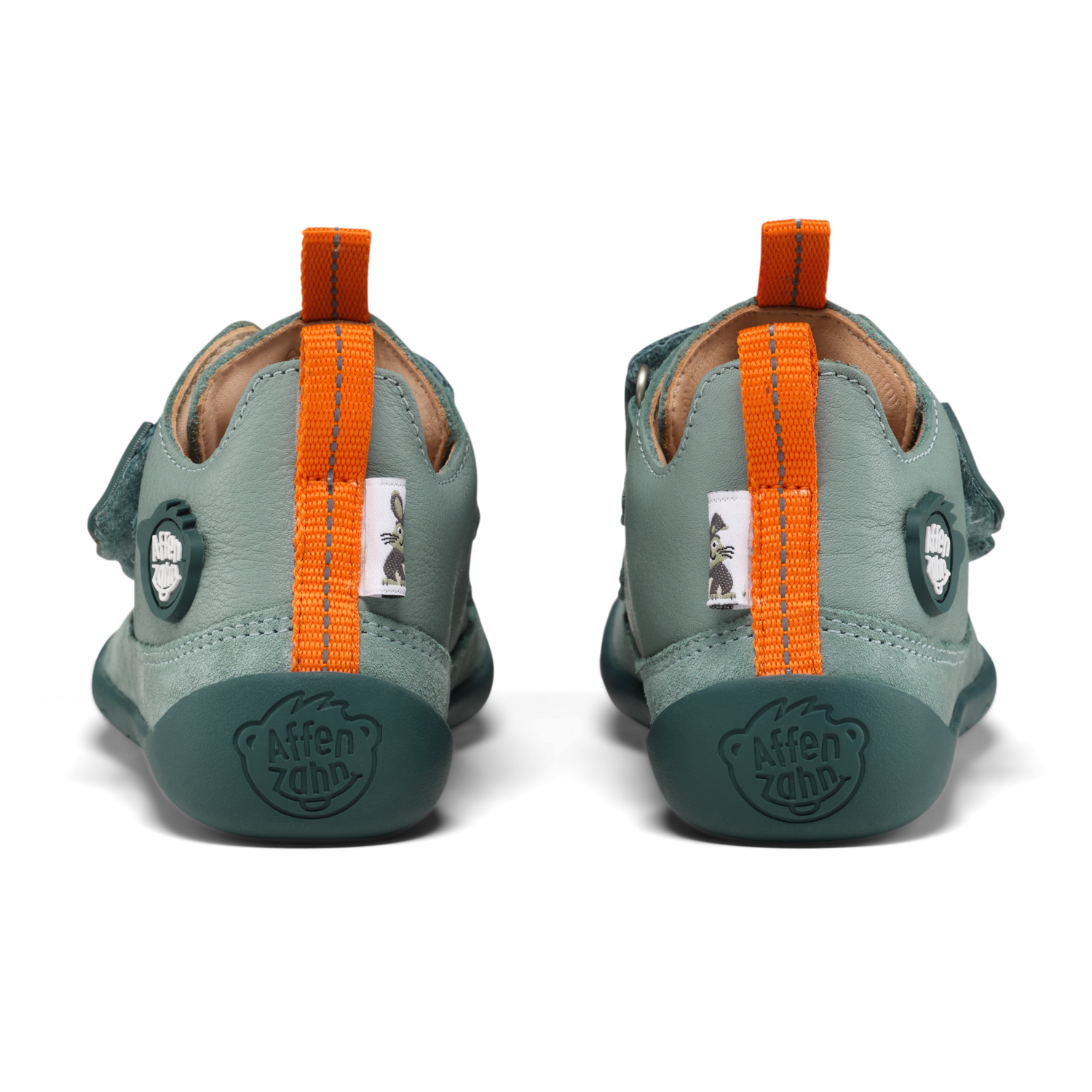 (00428-20153) Affenzahn Leather Buddy Bunny - MintMouse (Unicorner Concept Store)