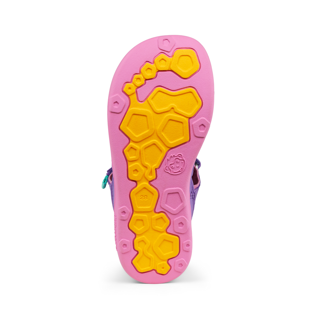 (01158-40120) Affenzahn Sandal Vegan Breezy Creative Toucan - MintMouse (Unicorner Concept Store)