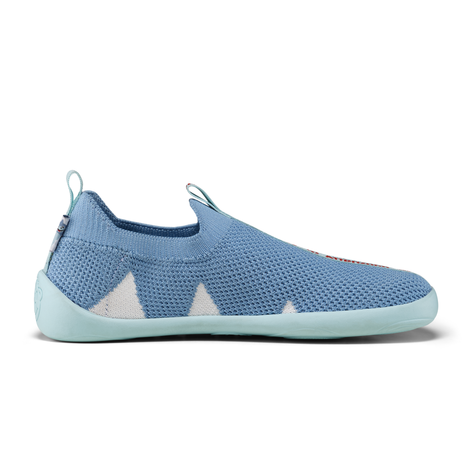 (01397-30211) Affenzahn Slipper Knit Flinky Shark - MintMouse (Unicorner Concept Store)