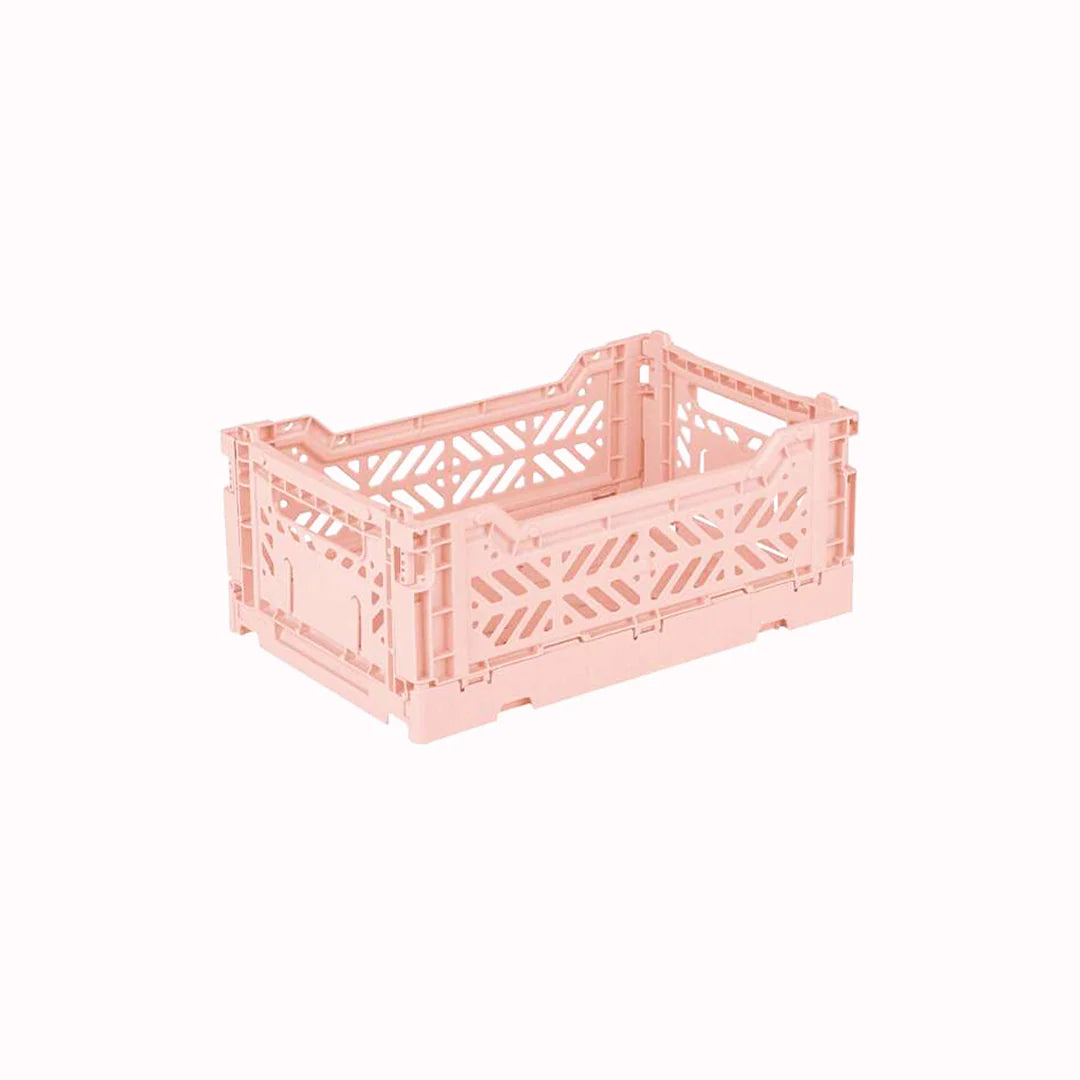 Aykasa Foldable Box - 26x17x10 cm - Mini Milk Tea