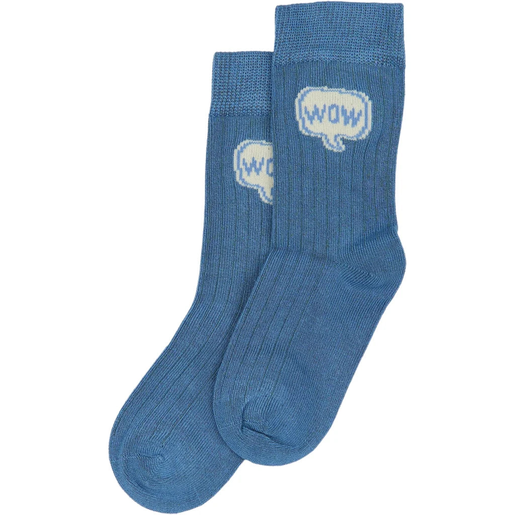 MP23 Ankle Bamboo Socks Sport - Blue WOW - MintMouse (Unicorner Concept Store)
