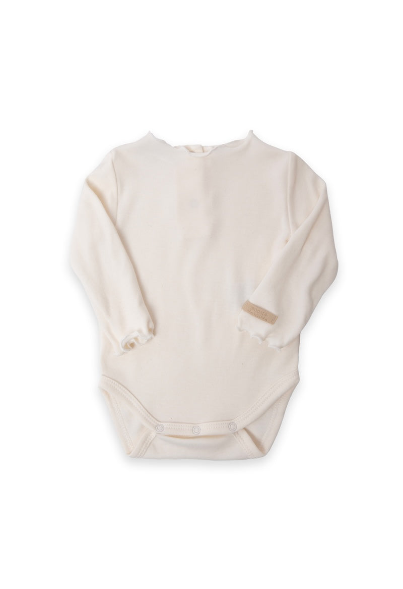 (1205TE00087-581) Body long sleeve with - Natural white - MintMouse (Unicorner Concept Store)