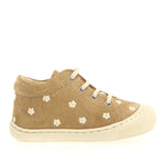 Naturino Cocoon - Embr. Daisies Suede Sand