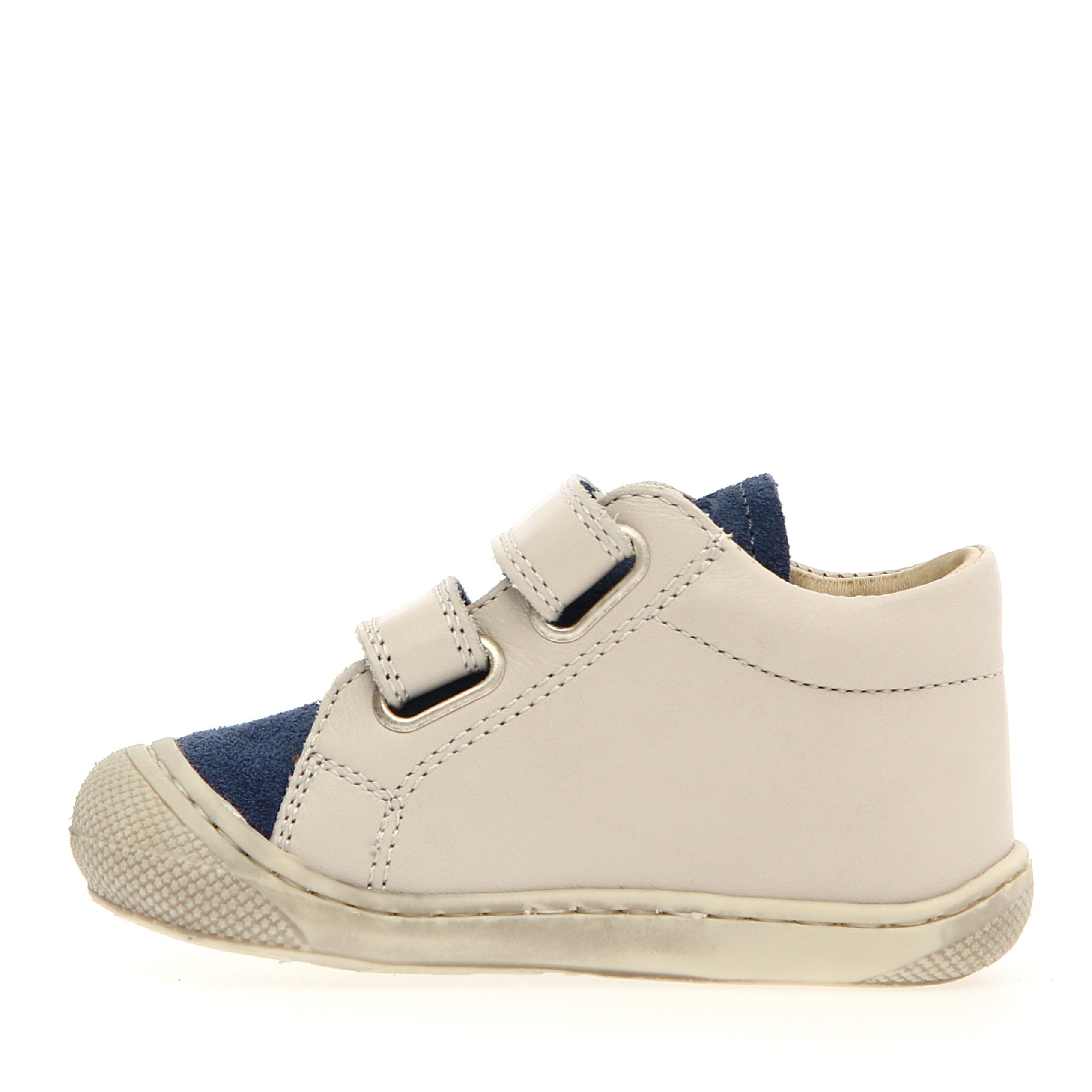 Naturino Macks  2 VL - Suede Nappa Spazz Azure-Milk Warm Orange - MintMouse (Unicorner Concept Store)