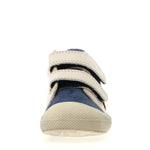 Naturino Macks  2 VL - Suede Nappa Spazz Azure-Milk Warm Orange