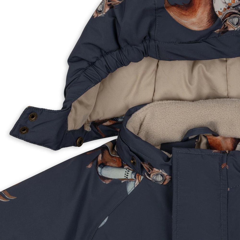 Nohr snowsuit print - Val d´Isere blue
