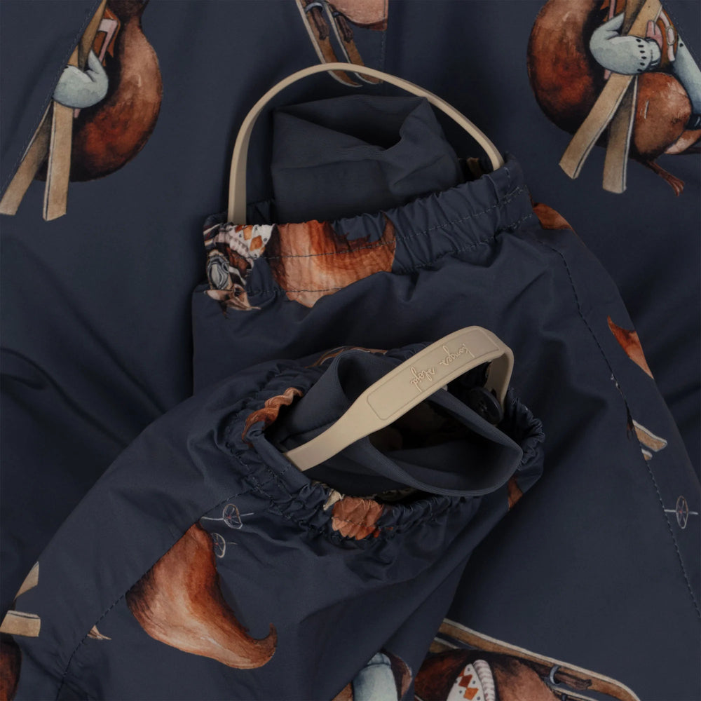 Nohr snowsuit print - Val d´Isere blue