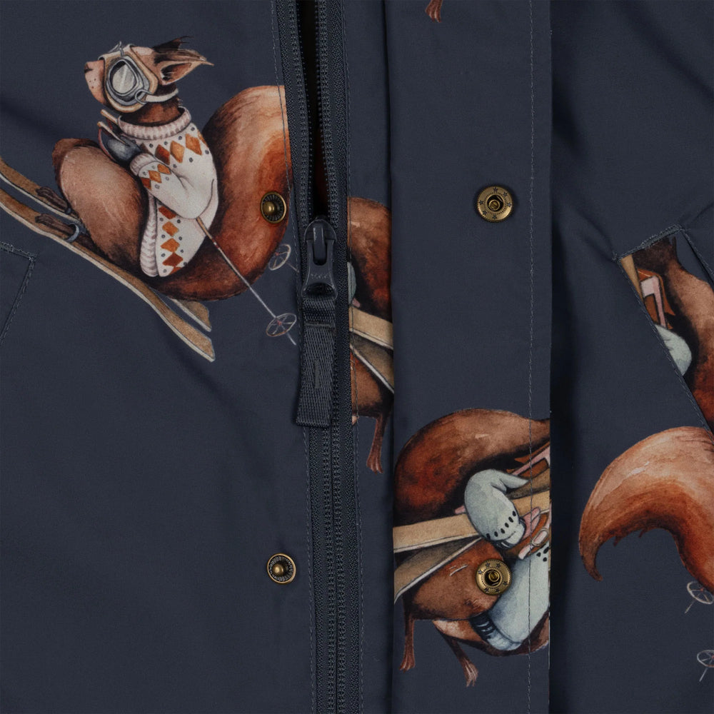 Nohr snowsuit print - Val d´Isere blue