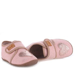 (EK5000A-24) Emel slippers - Pink heart
